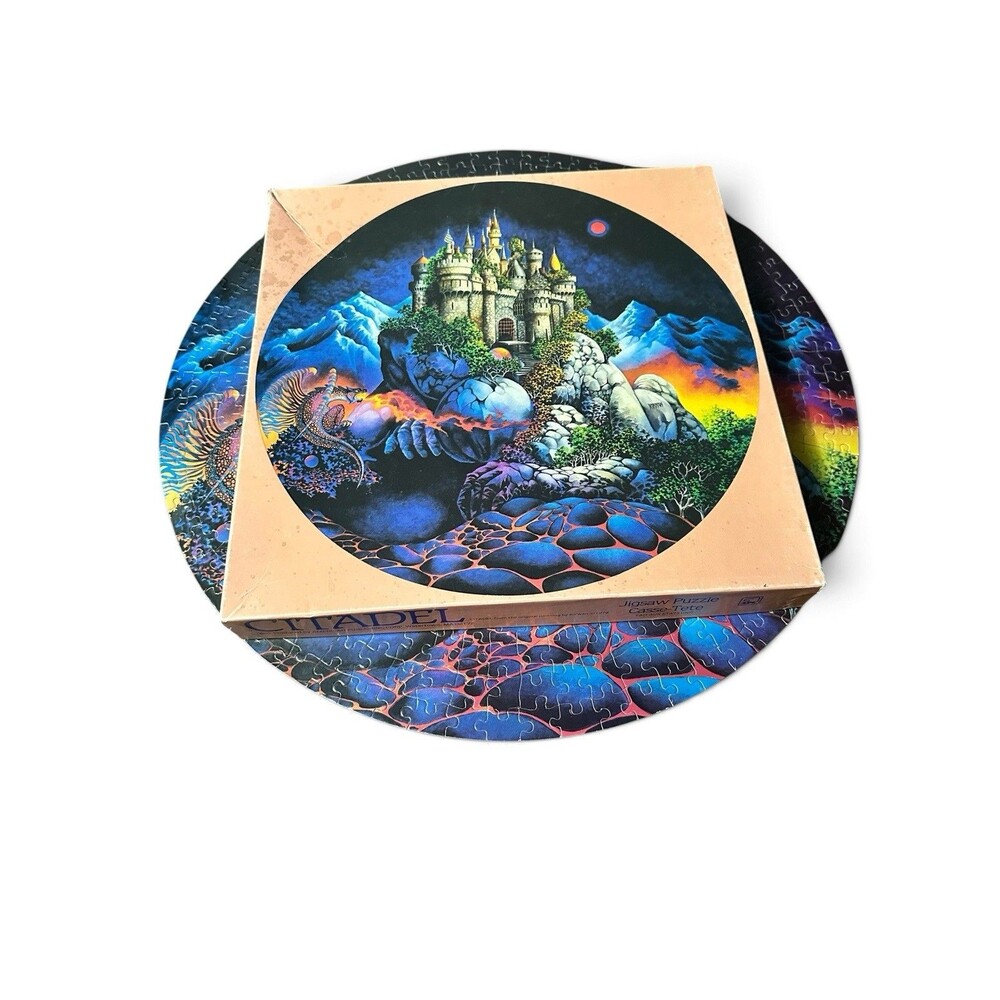 The Citadel of Broken Dreams Jigsaw Puzzle Jim Kirwan 1979 1981 Vintage Read